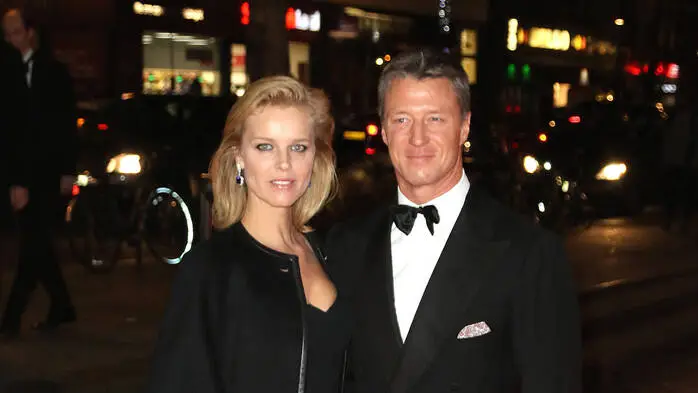 Eva Herzigova mit Gregorio Marsiaj 2012 in London