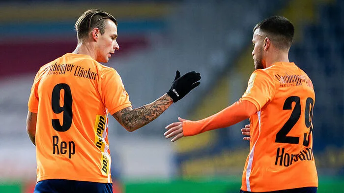 Rajko Rep und Sascha Horvath