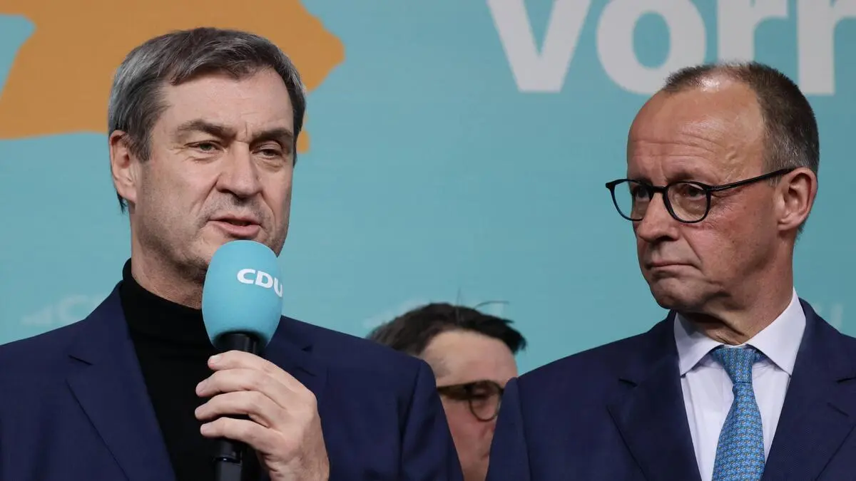 Wie es in Deutschland weitergeht, wird auch Bayerns Ministerpräsident Markus Söder (CSU) maßgeblich mitbestimmen. Die CSU bildet zusammen mit der CDU die Union.