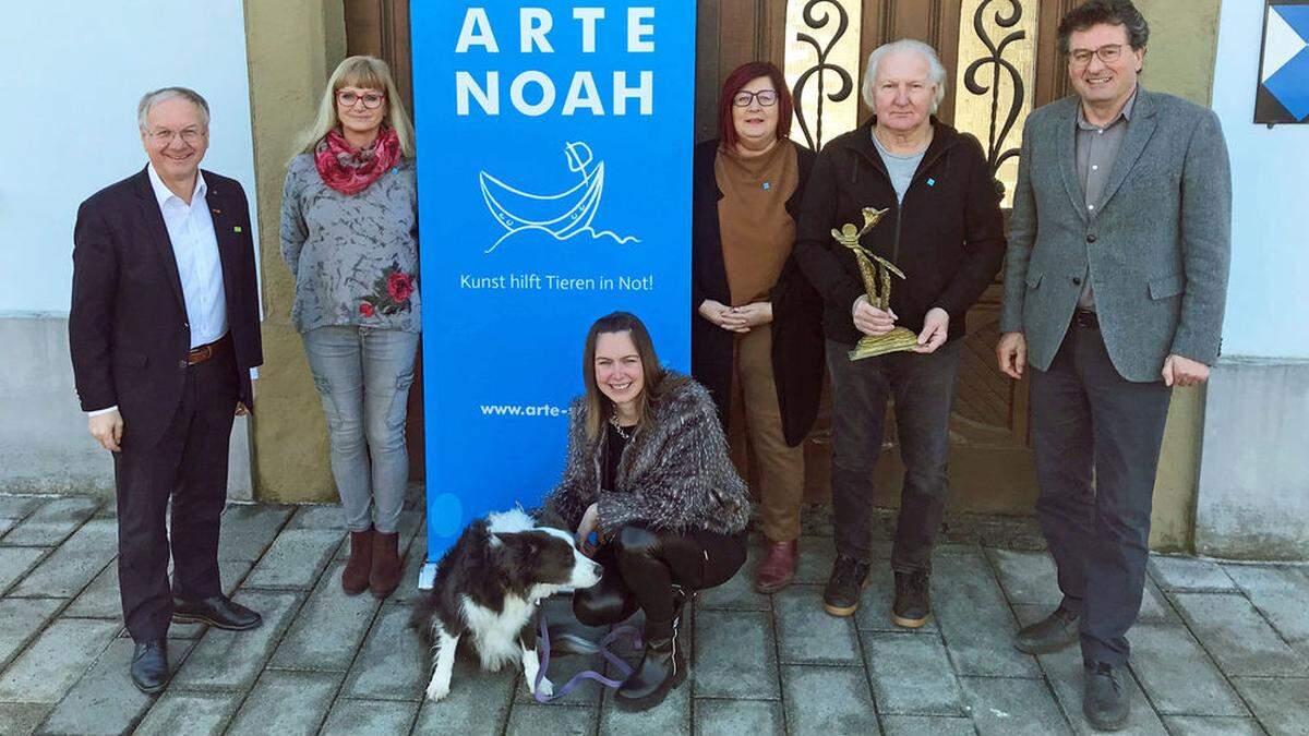 Josef Ober, Gaby Haas, Carina Hödl, Silvia Nagy, Ludwig Haas und Michael Mehsner rufen zur Einreichung für den 3. &quot;Arte Noah&quot;-Tierschutzpreis auf