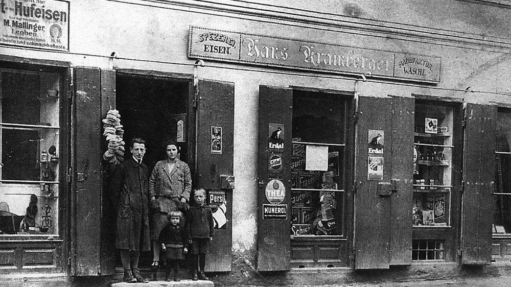 1928: Als Kaufleute noch im Zentrum wohnten und arbeiteten