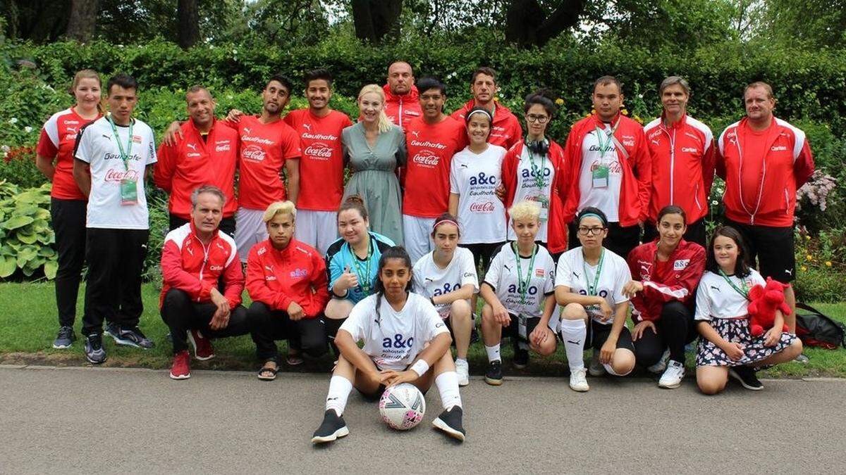 Geballte Kraft: das österreichische Damen- und Herrenteam