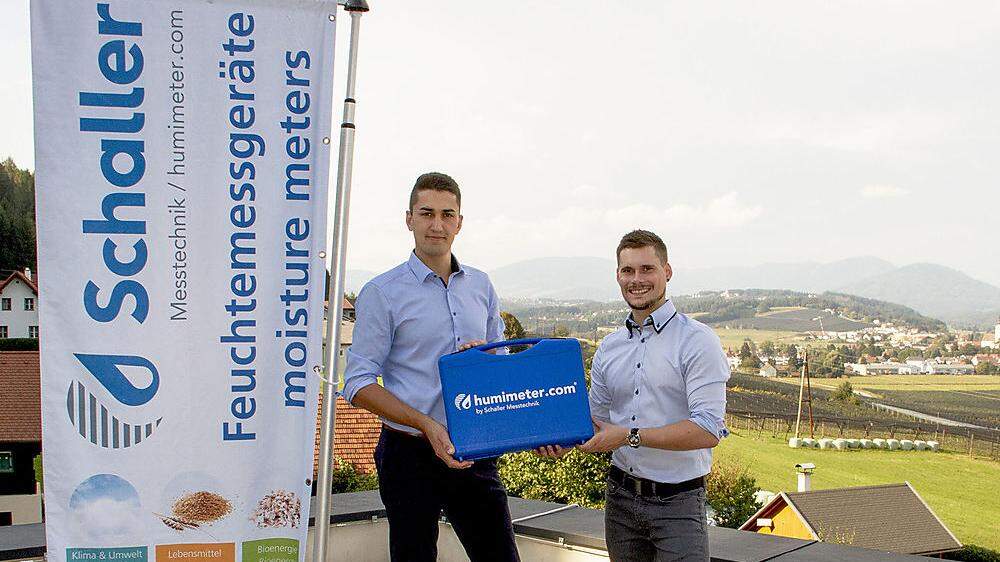Florian Postl und Bernhard Maunz sind die neuen Geschäftsführer der Schaller Messtechnik