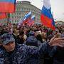 Kremlchef Wladimir Putin hat vier besetzte ukrainische Gebiete zu russischem Staatsgebiet erklärt