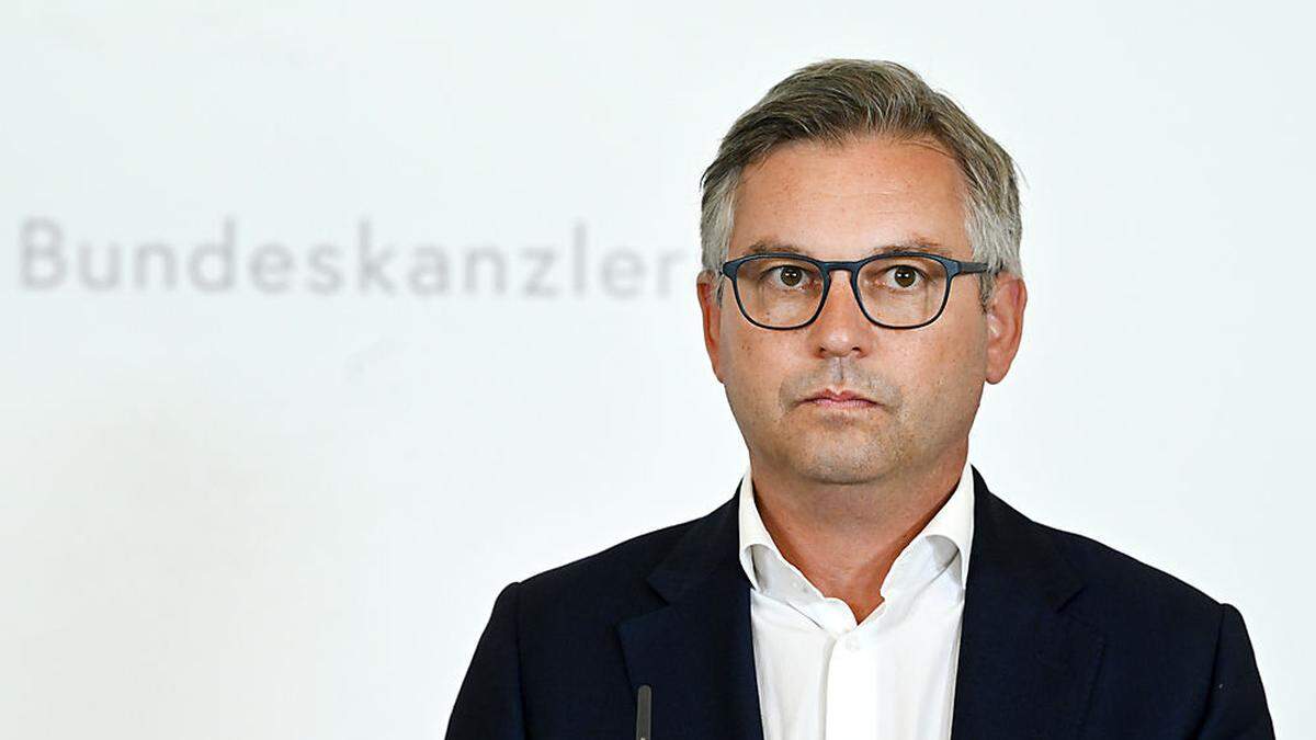 Finanzminister Magnus Brunner