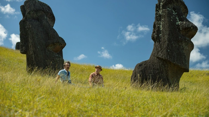 Sam Rockwell und John Malkovich als CIA-Agenten landen in „Wild horse nine“ auf der Osterinsel