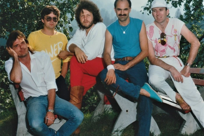 Auch das eine oder andere Bandfoto entstand in den 80er-Jahren bereits.