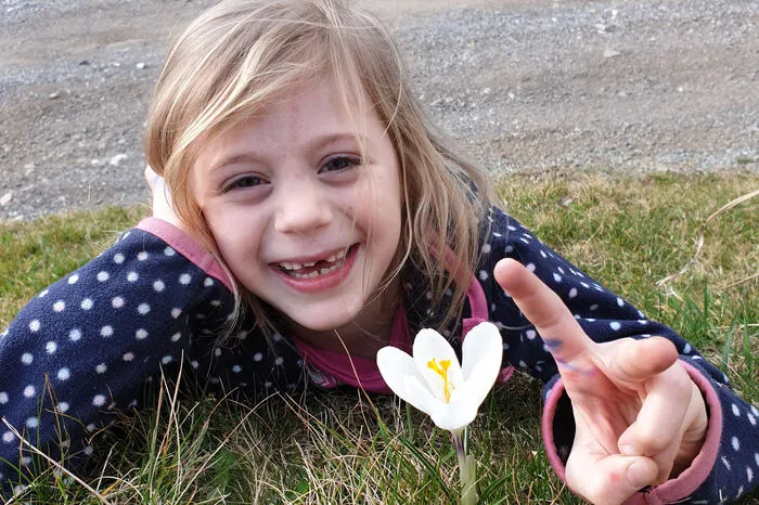Adele Almer (6) aus Göttelsberg möchte ...