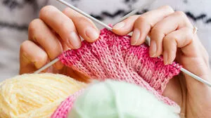 Beim Stricken geht alles glatt - und verkehrt ist auch nicht schlecht