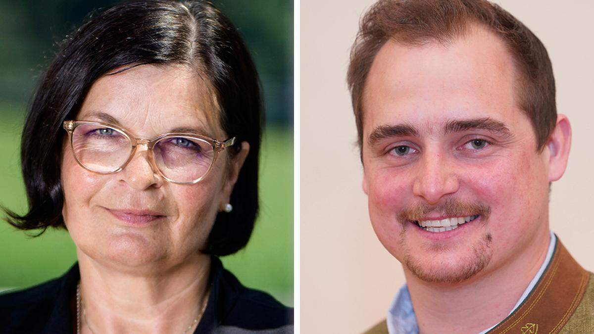 Marika Lagger-Pöllinger ist SPÖ-Chefin, Peter Gratzer (rechts) war SPÖ-Chef