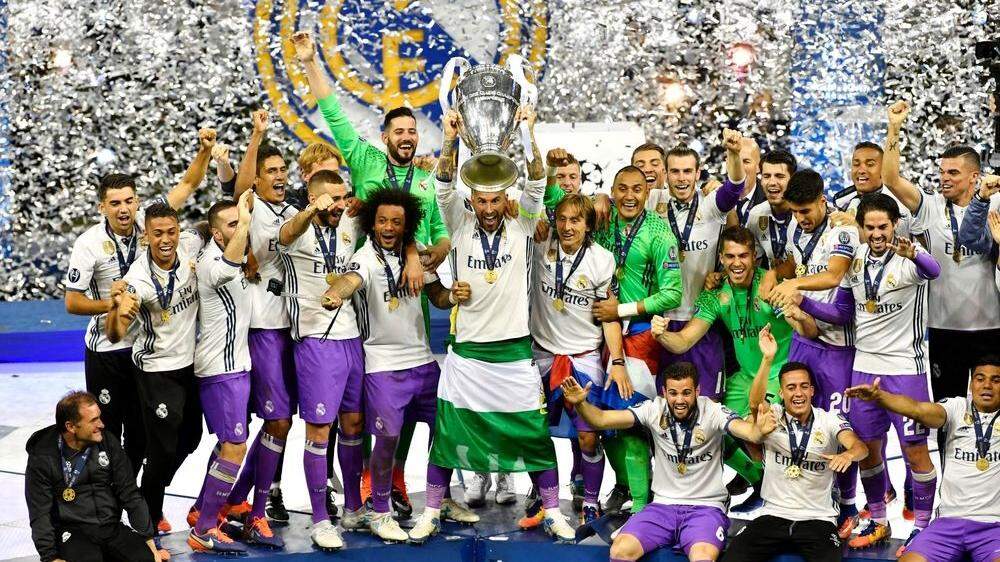 Real Madrid ist der amtierende Champions League Sieger