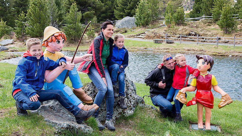 Die Heidi Alm Falkert ist nur eines von vielen familienfreundlichen Ausflugszielen, die es in ganz Kärnten zu entdecken gibt 