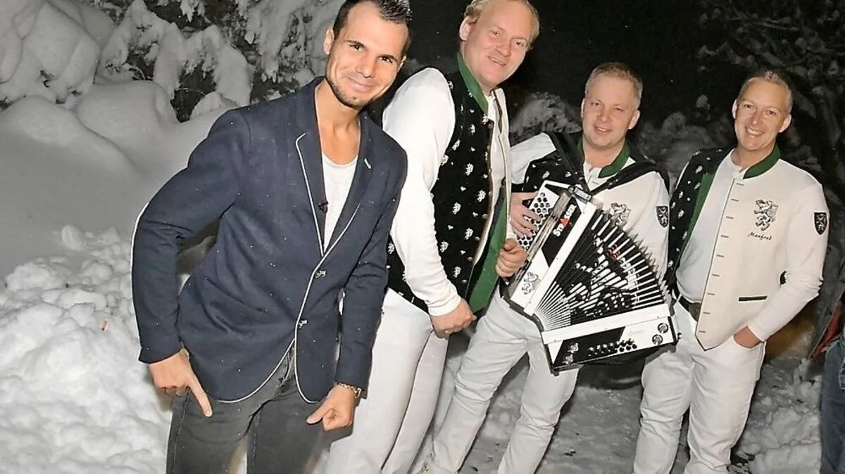 Daniel Düsenflitz hat auch "Die Edlseer" in seine Weihnachtssendungen eingeladen