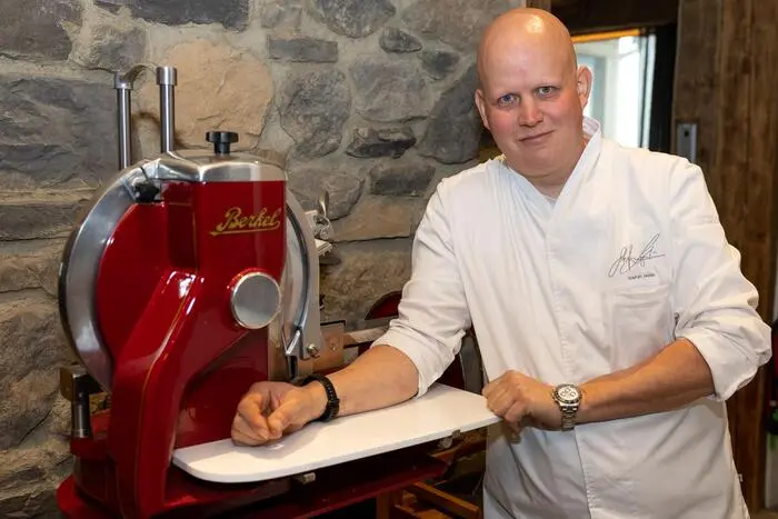 Stefan Lastin von der Gamskogelhütte am Katschberg.