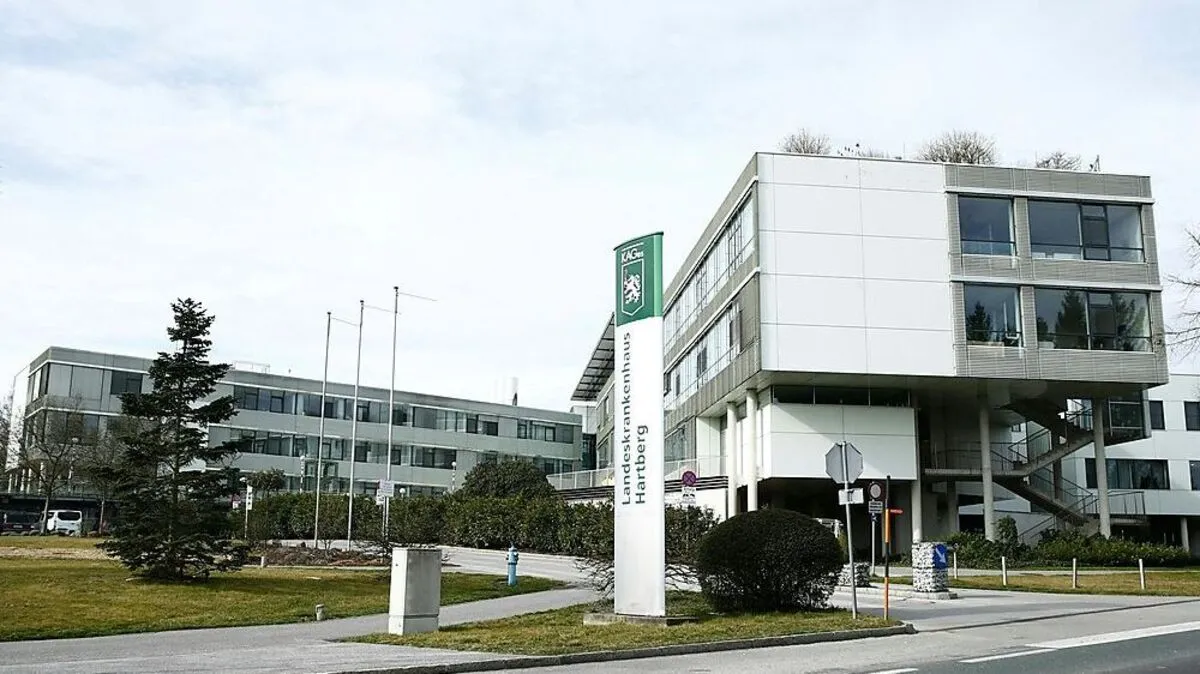 CORONAVIRUS - MITARBEITERIN VON STEIRISCHEM KRANKENHAUS INFIZIERT