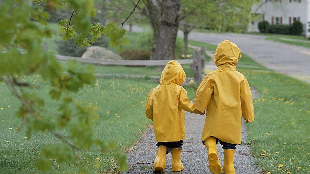 Ab Vormittag setzen in ganz Oberkärnten Regenschauer ein. 