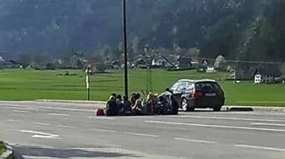 Flüchtlingsfamilien veranstalteten in Irschen einen Sitzstreik