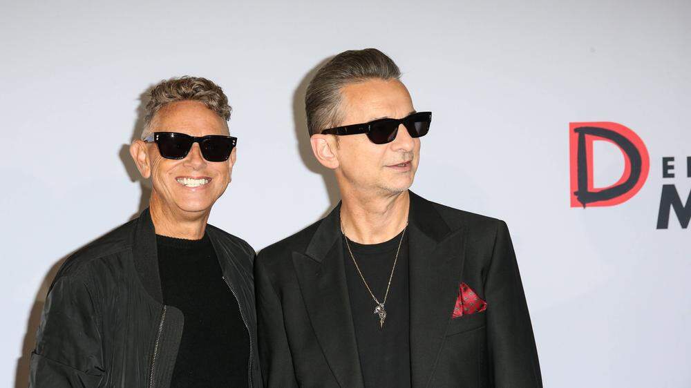 Depeche Mode in ihrer aktuellen Besetzung: Dave Gahan und Martin Gore