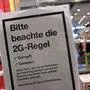 Auch im deutschen Handel gilt die 2G-Regel