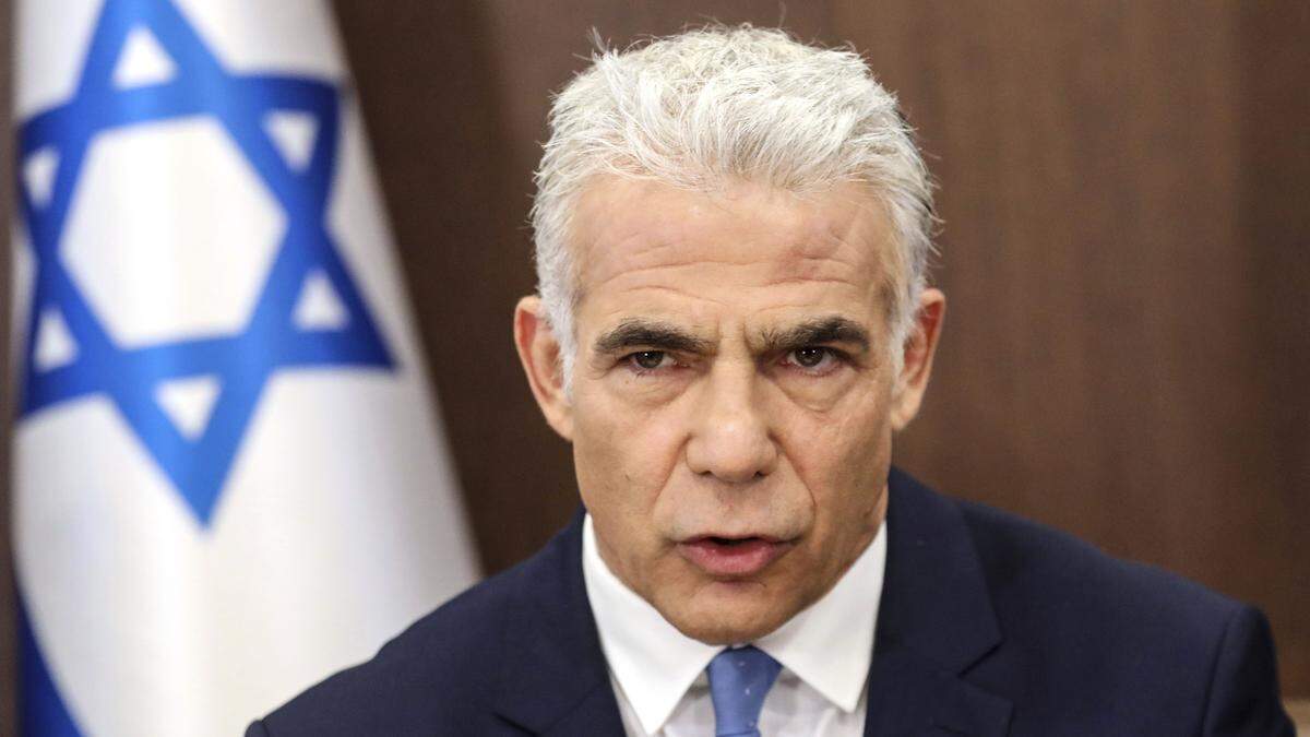 Israels Ministerpräsident Yair Lapid 