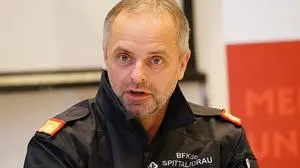 Bezirksfeuerwehrkommandant Kurt Schober