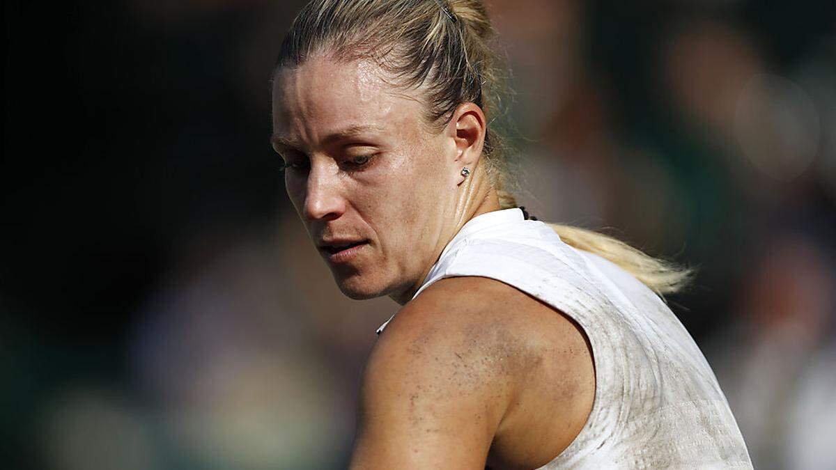 Angelique Kerber zog sich selbst aus dem Dreck