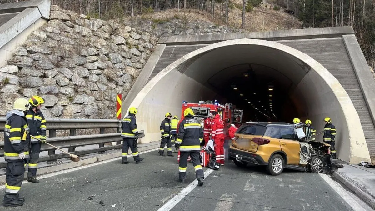 Die S 6 war während der Arbeiten gesperrt