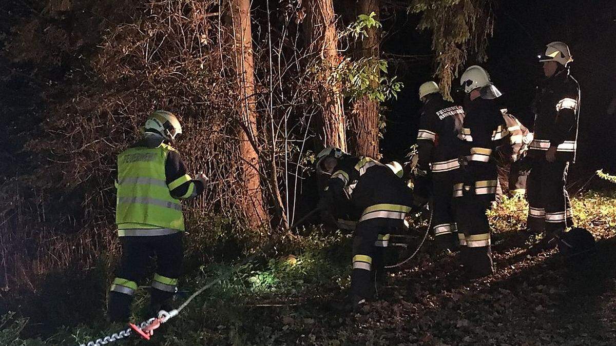 Bleiburger Feuerwehren übten den Ernstfall