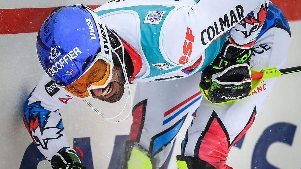 Jean-Baptiste Grange nach nach dem Adelboden-Slalom