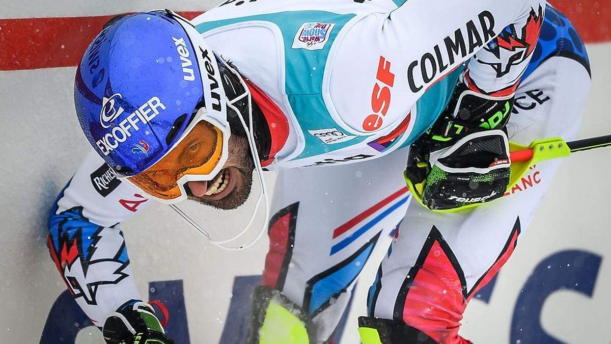 Jean-Baptiste Grange nach nach dem Adelboden-Slalom