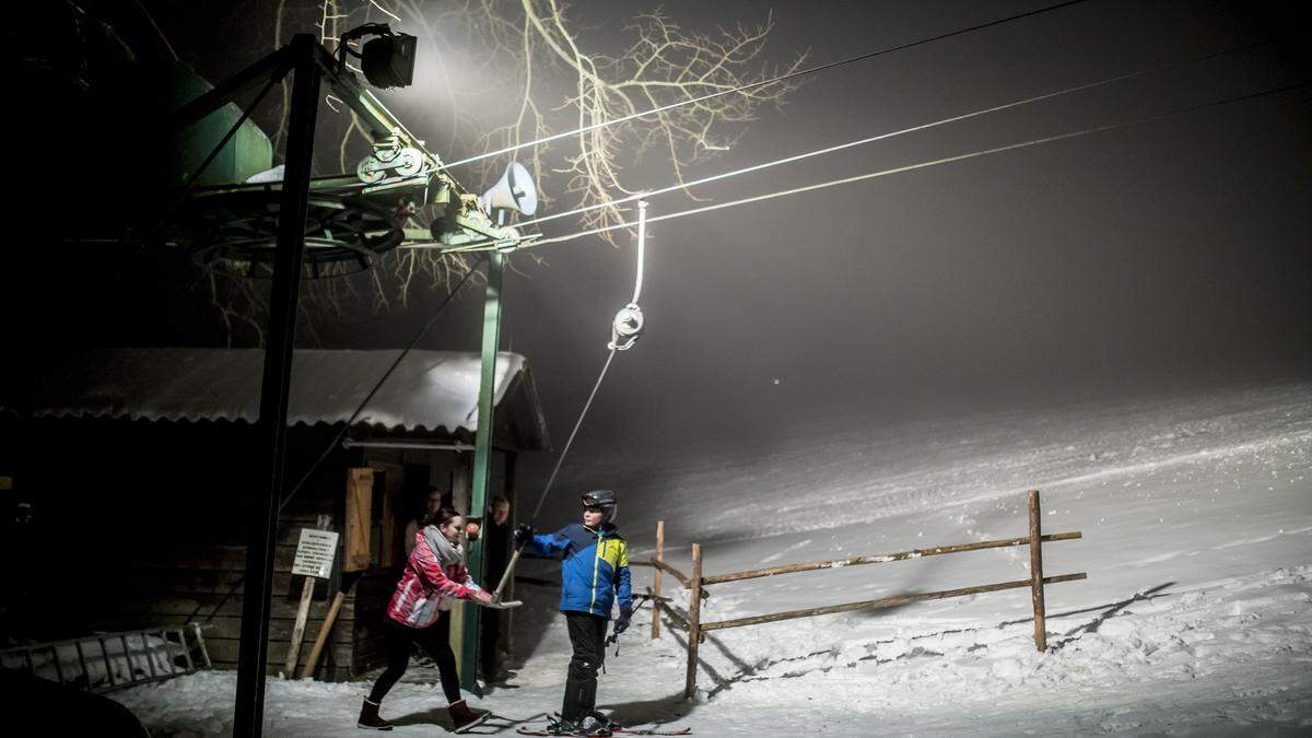 Der Skilift Prebl läuft seit rund 65 Jahren 