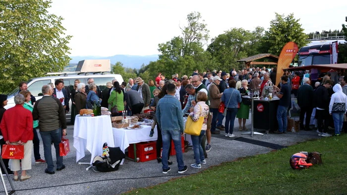 Wenn in Kärnten das ORF-Frühstücksfernsehen zu Gast ist, bleiben auch die Besucher nicht aus. 
