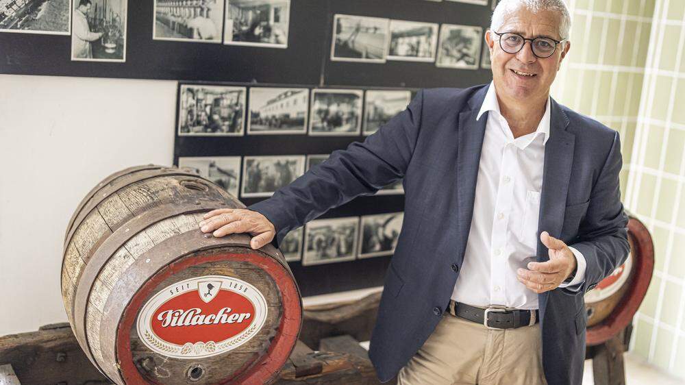 Sommergespräch Thomas Santler Vorstand Villacher Brauerei Villach Juli 2023