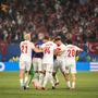 LEIPZIG,GERMANY,02.JUL.24 - SOCCER -UEFA EURO 2024, round of 16, Austria vs Turkey. Image shows the rejoicing of TUR.
Photo: GEPA pictures/ Johannes Friedl