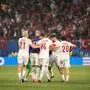 LEIPZIG,GERMANY,02.JUL.24 - SOCCER -UEFA EURO 2024, round of 16, Austria vs Turkey. Image shows the rejoicing of TUR.
Photo: GEPA pictures/ Johannes Friedl
