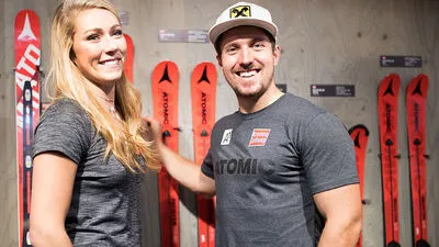 SKI ALPIN: MEDIENTAG ATOMIC 2017: HIRSCHER,SHIFFRIN
