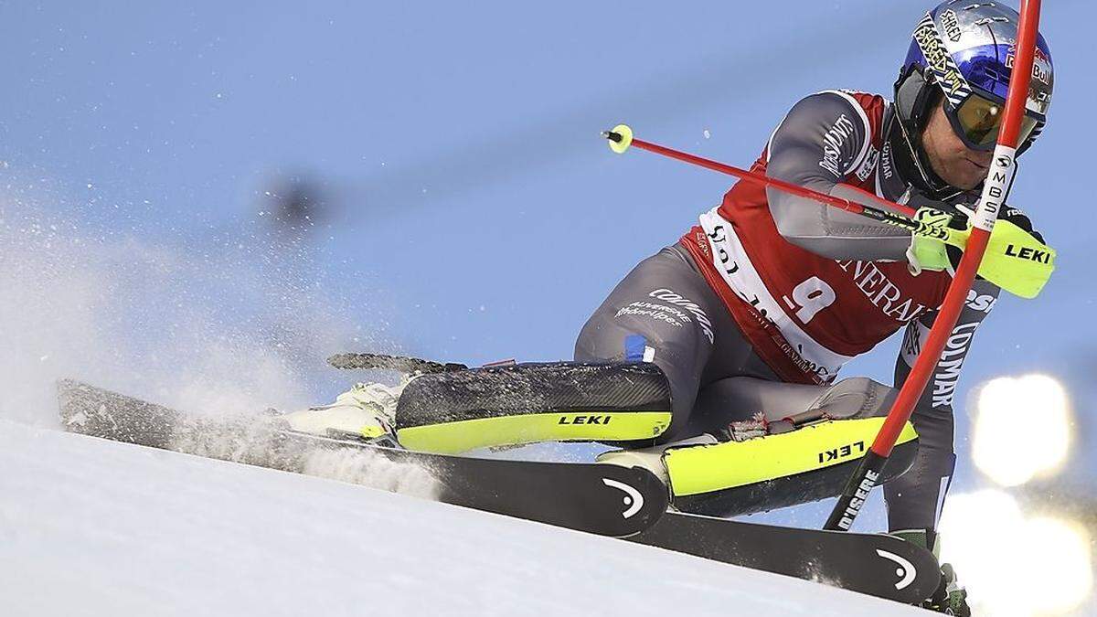 Alexis Pinturault steuert in Val d'Isère auf das Double zu