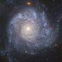 Eine Spiral-Galaxy, aufgenommen mit dem Hubble-Teleskop