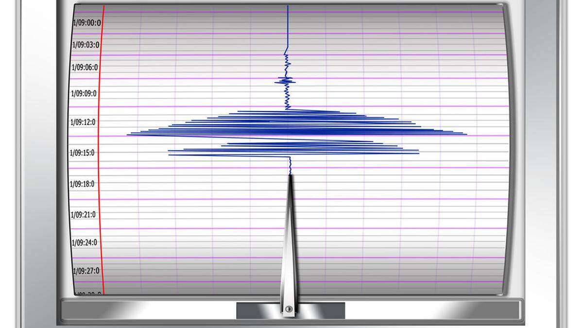 Im Raum Ferlach im Bezirk Klagenfurt-Land gab es am Samstag um 7.55 Uhr ein Erdbeben der Stärke 3,4