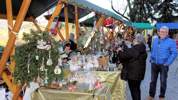 Der traditionelle Adventmarkt im Lipizzanergestüt Piber verwandelt das Schloss in ein Weihnachtsdorf. Das Drei-Tages-Fest lockte auch heuer wieder die Massen an.