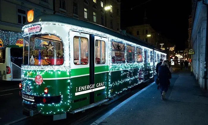 Konzert in der Advent-Bim, 19.12.2019, Jakominiplatz, Graz, Hanschitz, ballguide