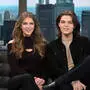 Elizabeth Hurley und Sohn Damien bei „Good Day NY“