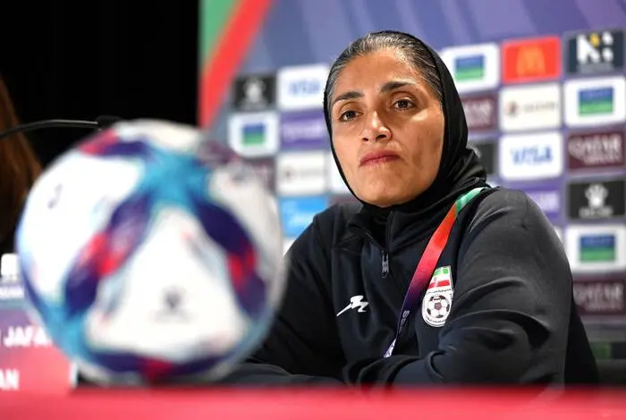 Irans Trainerin Marziyeh Jafari