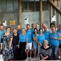 Die „Glagler“ versorgten die Gäste beim Dämmerschoppen kulinarisch und spendeten den Reinerlös an „Steirer helfen Steirern“