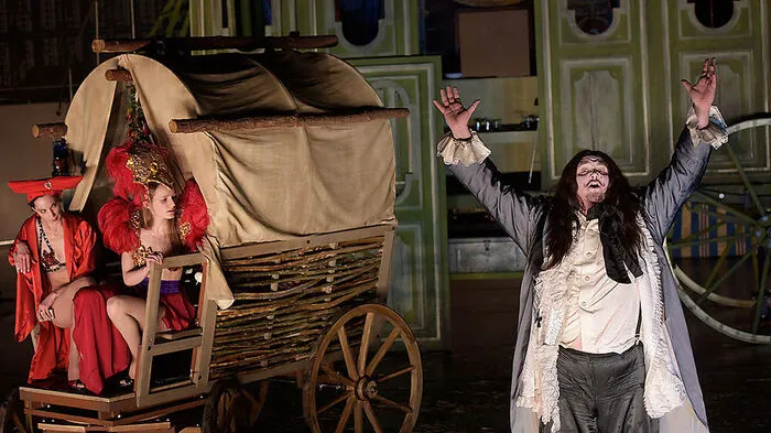 Goethe-Marathon: Szene aus Frank Castorfs "Faust" 