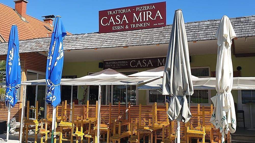 Im Gebäude des ehemaligen Bauernmarktes befindet sich die &quot;Casa Mira Trattoria&quot;