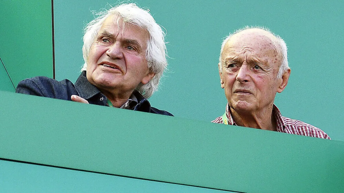 Zwei ORF-Legenden. Sigi Bergmann und Peter Elstner