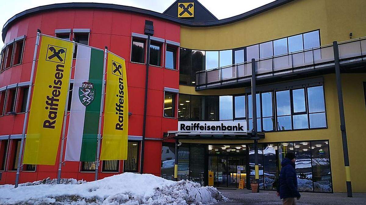 Die Raiffeisenbank Murau (Bild) und die Schwesterbank Neumarkt-Oberwölz planen eine Fusion