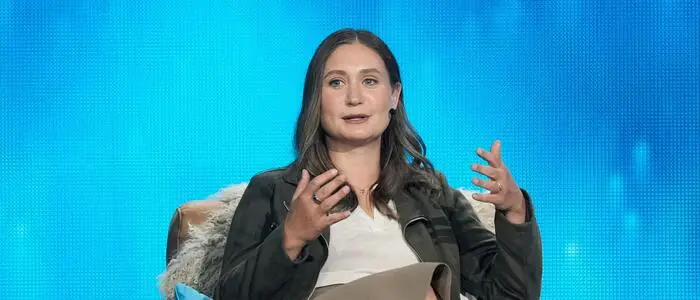 Anthropic-Präsidentin Daniela Amodei (am 1. Juni 2026 in San Francisco)