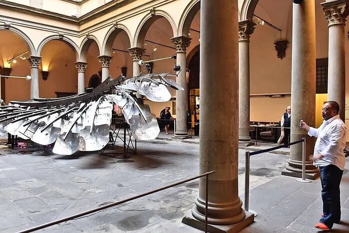 Die Ausstellung ist als eine Art Werkschau des Künstlers angelegt